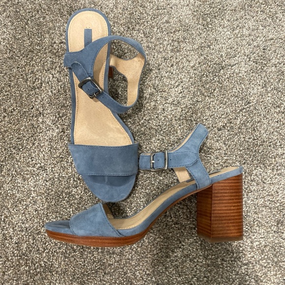 Frye Women's Blake 2 Piece Suede Sandals - Picture 2 of 11